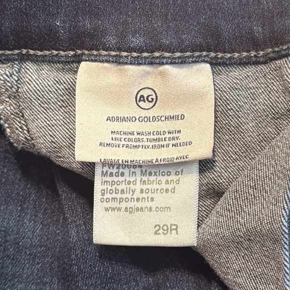 AG Maternity Prima Cigarette Ankle Blue Jean Size 29R - Picture 11 of 12